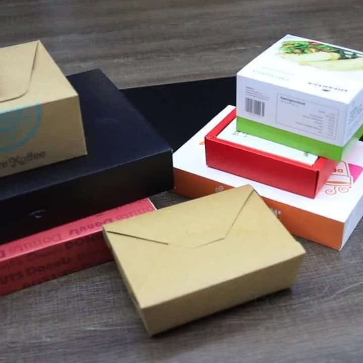 Custom printed packaging designed for bath and body brands