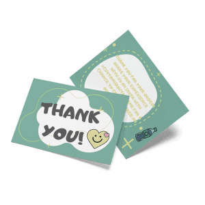 Custom Cards & Flyers for bath bombs
