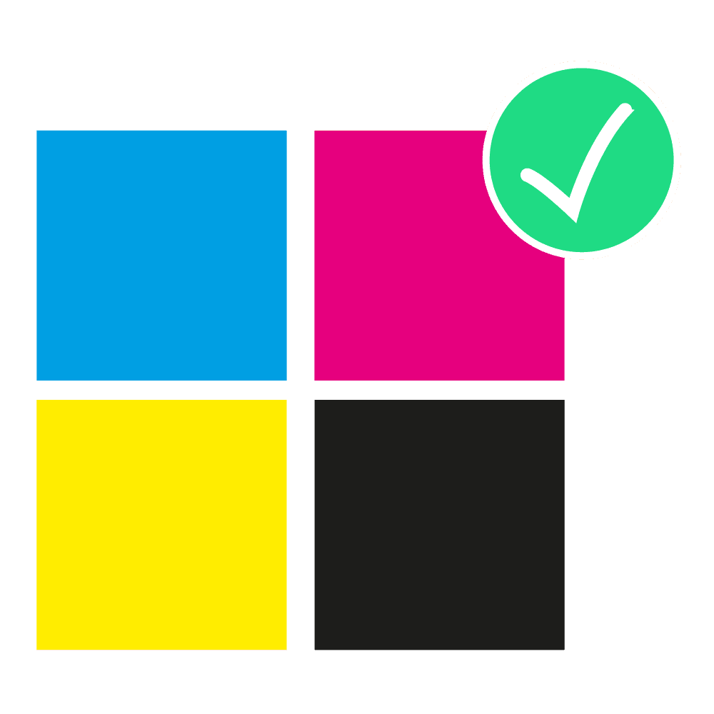 Production color proof