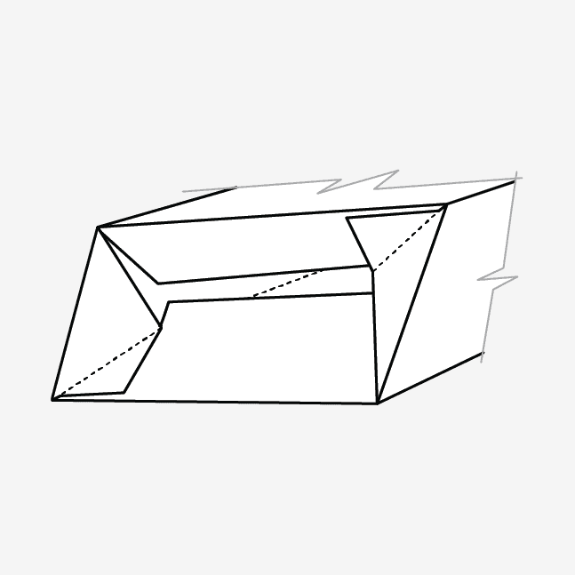 full flap auto bottom box feature