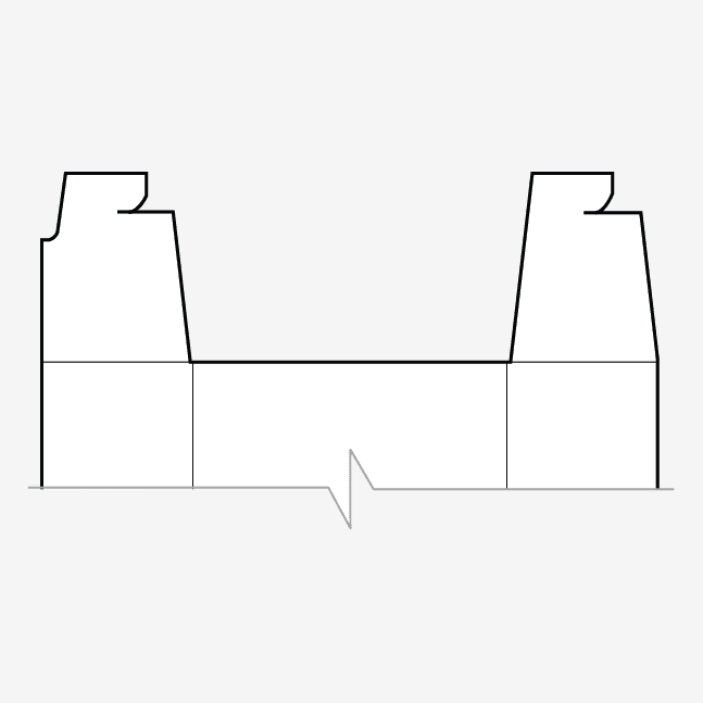 locking dust flap box feature