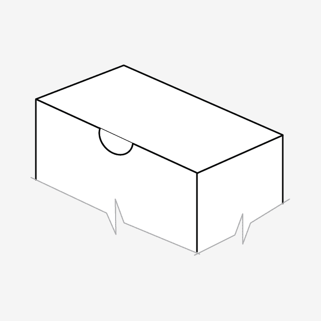 thumb cutout box feature